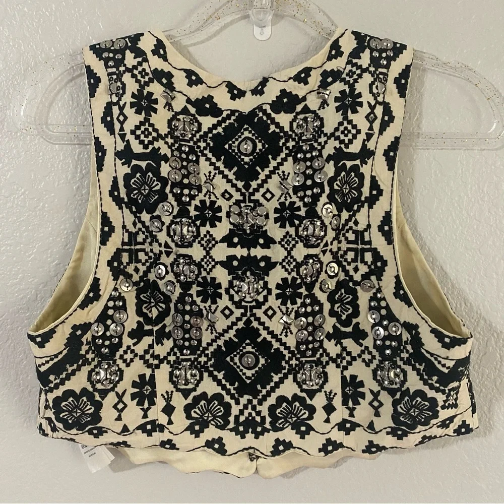 Free People Marigold Vest NEW - Picture 8 of 16